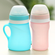 China Wholesale For Sale Food Pouch Baby, Kids Feeding Bottle, Collapsible Baby Bottle